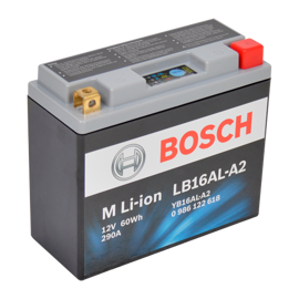 Bosch MC Lithiumbatteri LB16AL-A2 12volt 5Ah +pol til høyre